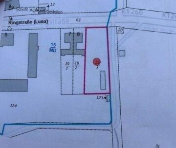 Baugrundstück in 39264 Zerbst OT Luso, Ringstraße - Baugrundstück