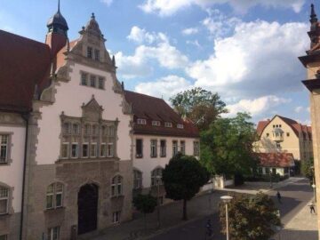 4 Zi. Wohnung im Zentrum von Zerbst - Fensterblick