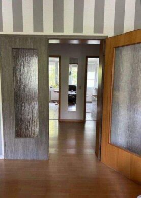 Bestlage - Renovierte 3 Zimmer Wohnung im 2. OG direkt im Zentrum von Zerbst - Blick aus Wohnzimmer