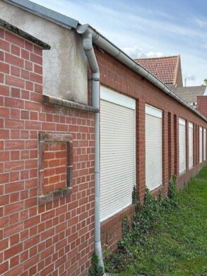 Gewerbehalle - Bürofläche - Lagerfläche - Außenstellplätze - Flurstück 543 - Straßenasicht