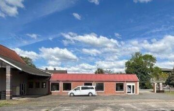 Gewerbehalle - Bürofläche - Lagerfläche - Außenstellplätze - Flurstück 543 - Ansicht Innenhof