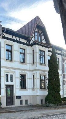 Attraktives Zinshaus in Zerbst/Anhalt direkt am Stadtpark - Straßenansicht