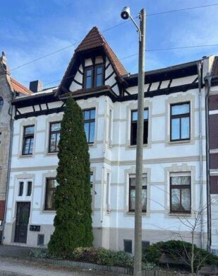 Attraktives Zinshaus in Zerbst/Anhalt direkt am Stadtpark - Straßenansicht