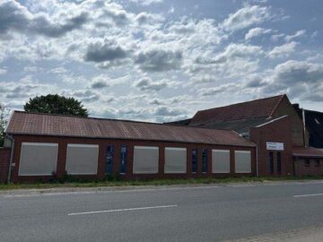 Gewerbehalle - Bürofläche - Lagerfläche - Außenstellplätze - Flurstück 543 - Straßenansicht